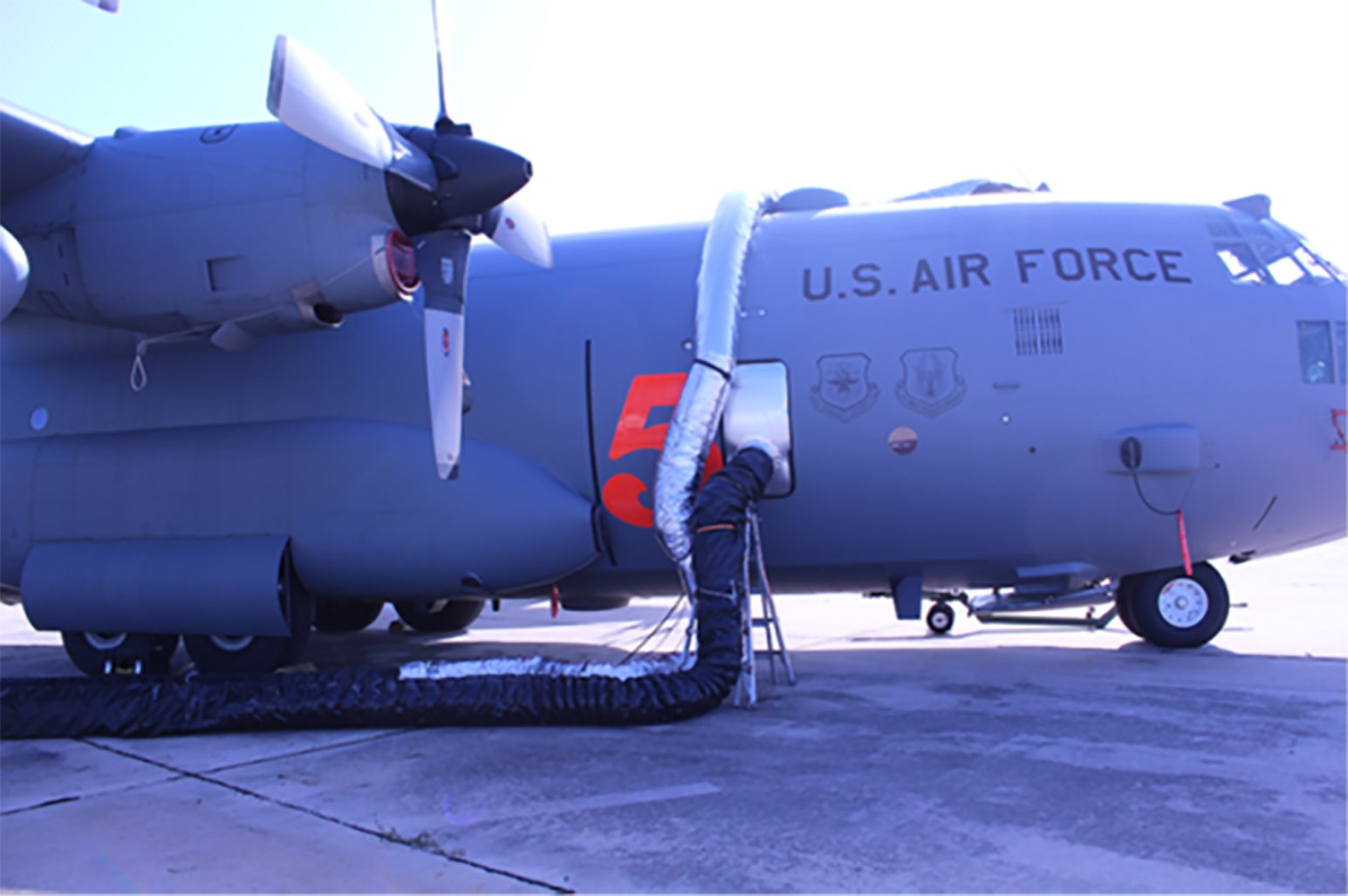 Bio and Nano tech team from UES pairs with AFRL team to fight COVID-19 by decontaminating aircrafts for the Air Force.