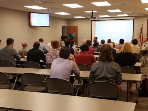 GE Aviation Consulting Engineer Jim Steibel discusses successes with CMC materials at the ACerS Dayton/Cincinnati/Northern Kentucky Section Kickoff Meeting